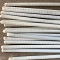 Plastic-wrapped stainless steel cable pins